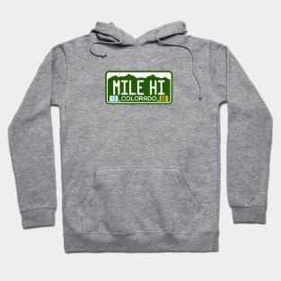 Colorado License Plate Tee - Mile Hi Hoodie